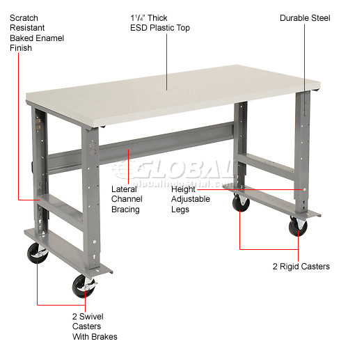 adjustable bench legs