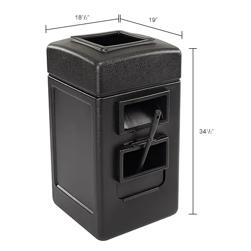 Waste(twice) - anyway Wave Triple | 3 x 26 = 78 Gal | Recycle Away