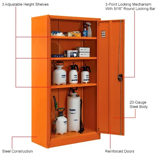 Global Industrial™ Emergency Preparedness Cabinet, 36