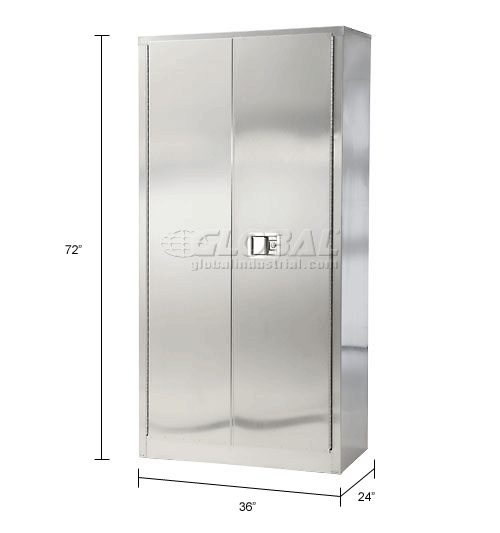 Stainless Steel Storage 36 x 24 x 72 237843