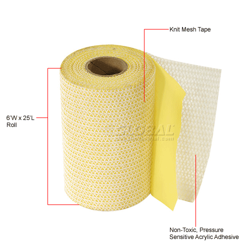 Optimum Tech LokLift® Carpet Grip Tape, 6"W x 25'L Roll