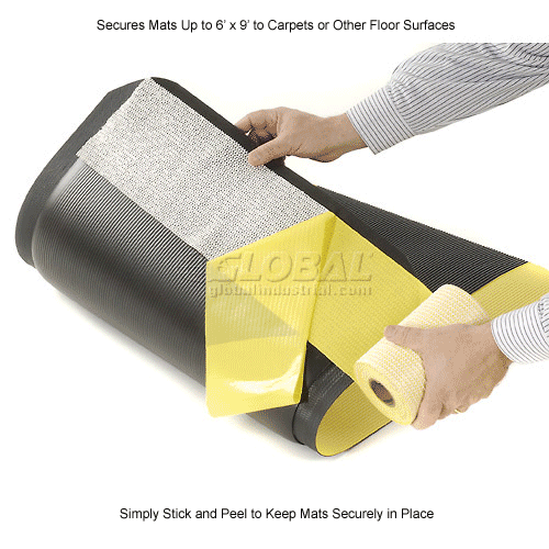 Optimum Tech LokLift® Carpet Grip Tape, 6"W x 25'L Roll 238033