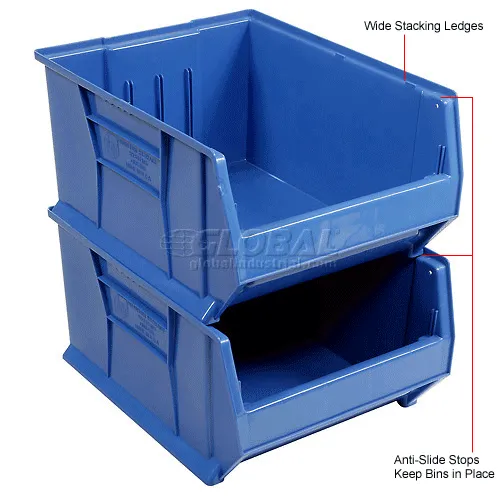 Quantum Storage® Plastic Hulk Stacking Bin, 24