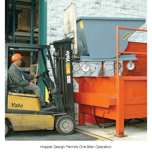 Forklifts & Attachments SelfDumping Hoppers & Loaders Global