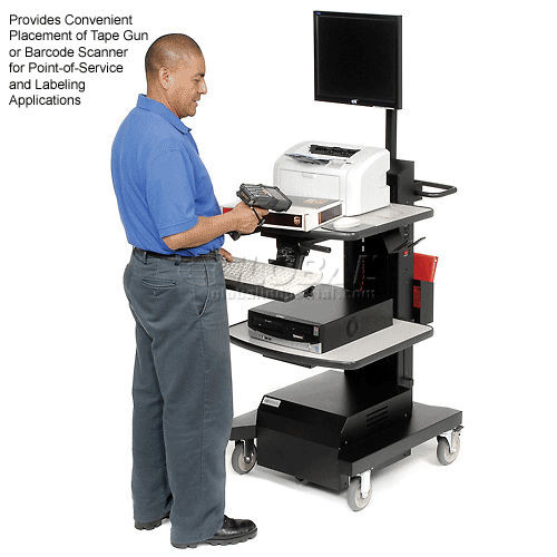 Newcastle Systems Scanner Holder For EC, NB & PC Series Workstations