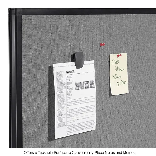 Interion® Freestanding Office Partition Panel, 36-1/4
