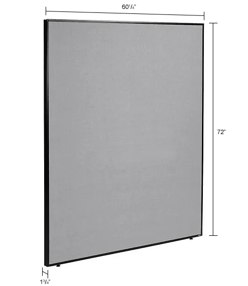 Interion® Office Partition Panel, 60-1/4