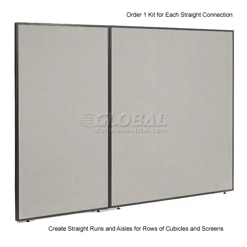 Interion® Straight Connector Kit For Office Partitions Interion® Straight Connector Kit For Office Partitions