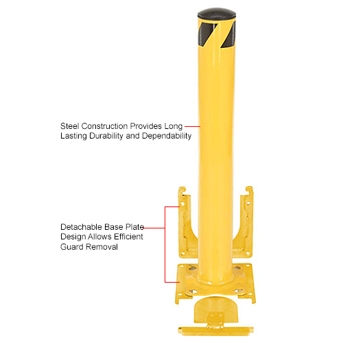 Safety Guards & Protectors | Safety Bollards - Fixed | Removable Steel ...