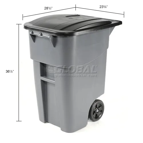 Extra Large Tote with 8″ Solid Rubber Wheels – Containment Corp