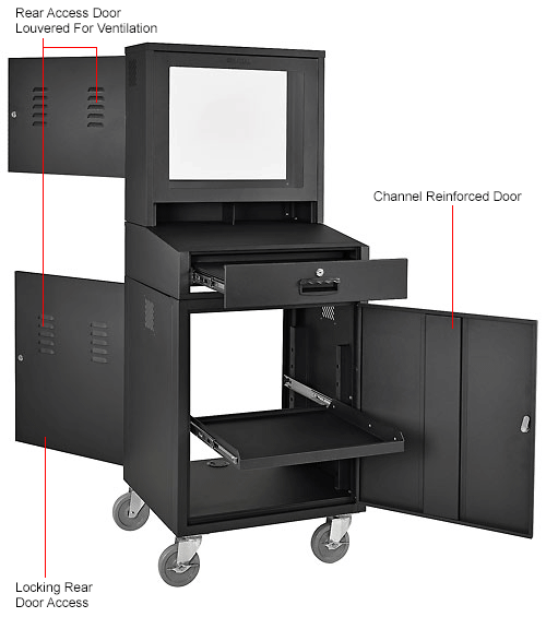 LCD Computer Cabinet