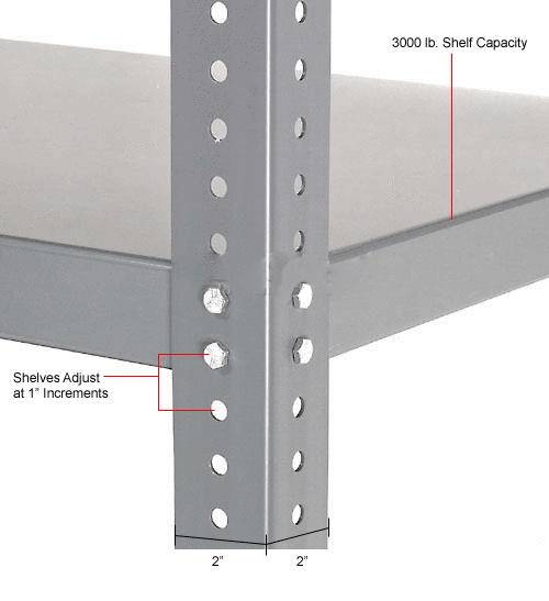 Shelving Steel Heavy Duty Shelving Global Industrial™ Extra Heavy