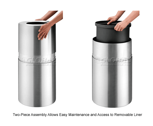 Aluminum Trash Container