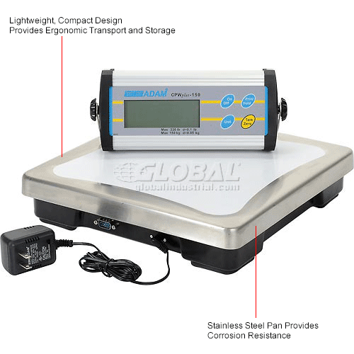 Adam® Bench Weighing Scale 
																			