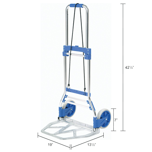 Global Industrial™ Folding Hand Cart 275 Lb. Capacity