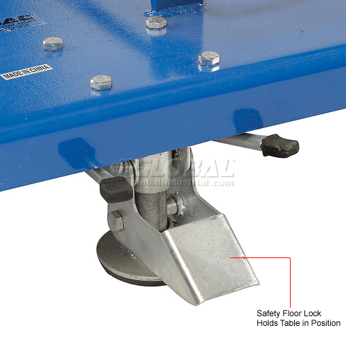 Global Industrial™ Work Positioning Post Lift Table Foot Control 2000