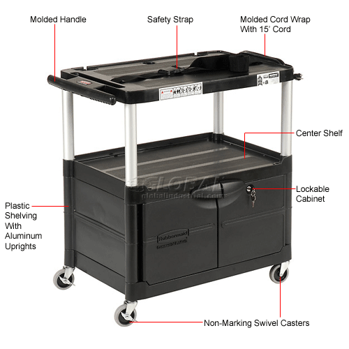 Audio Visual Carts Audio Visual Carts Rubbermaid Audio Visual Cart