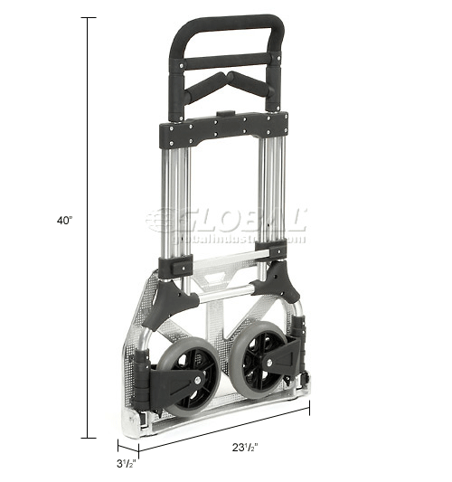 Global Industrial™ Heavy Duty Folding Hand Cart 440 Lb. Capacity