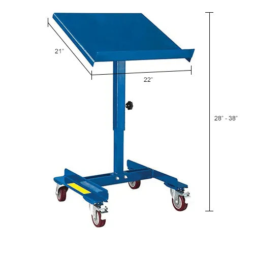 Global Industrial™ Tilting Work Table With Friction Screw, 22