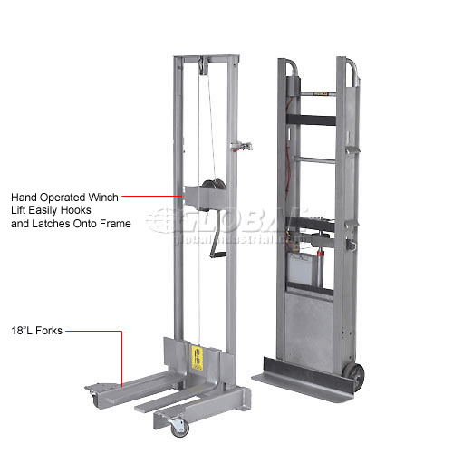Wesco® StairKing Battery Powered Stair Climbing Appliance Hand Truck