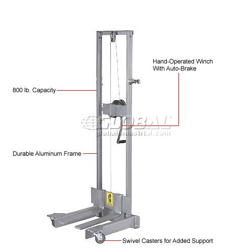 Aluminum Winch Lift Attachment 230053 for Wesco StairKing Powered Stair