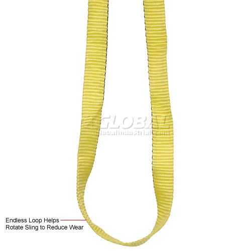 Liftall EN1602DX11 Polyester Web Sling Endless 2 Width x 11 Length 1-ply