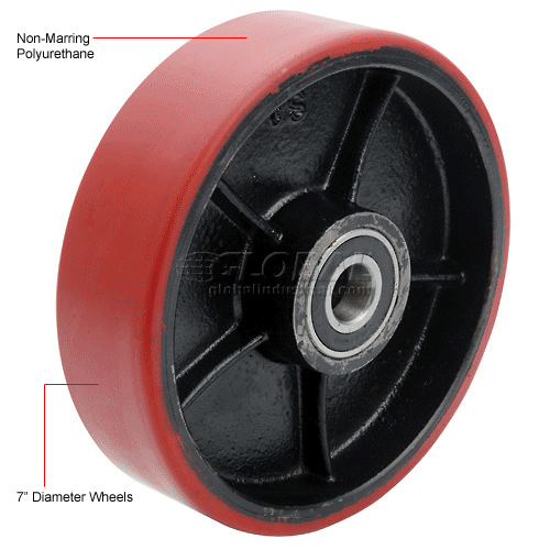 Replacement Polyurethane Steer Wheel for 334475 Pallet Truck