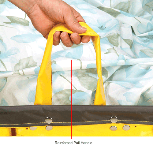 Global Industrial™ Best Value 16 Bushel Yellow Vinyl Basket Bulk Truck