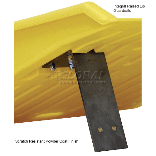 Eagle 1797 Portable Plastic Dock Plate for Hand Trucks 36"L x 48"W x 5"H 750 Lb. Capacity