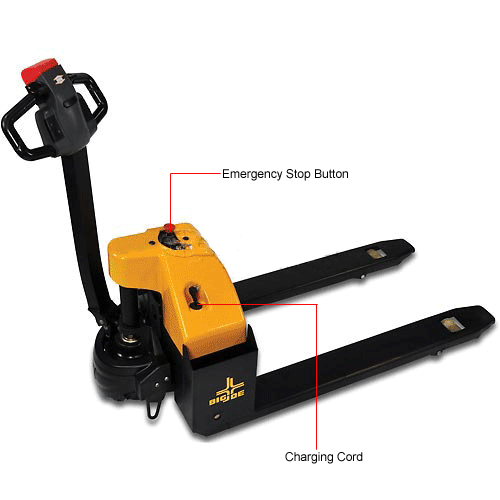 Big Joe® E30 Electric Power Pallet Jack Truck, 3000 Lb. Capacity