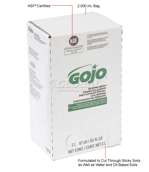 GOJO® SUPRO MAX™ Hand Cleaner 4 Refills/Case 727204