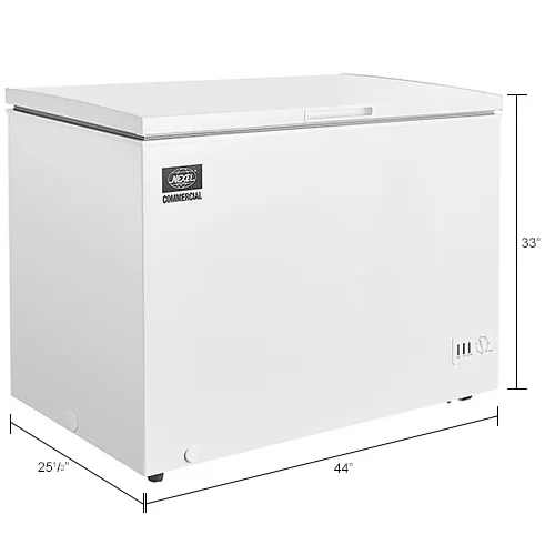 Nexel® Chest Freezer, 10 Cu. Ft., White