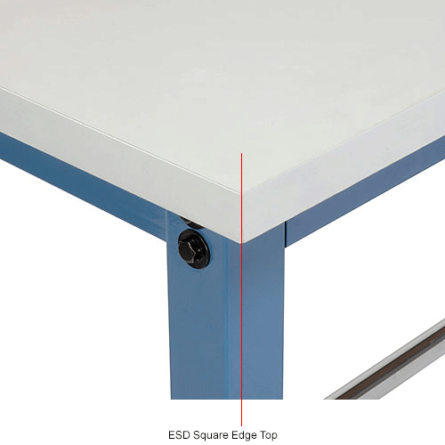 Global Industrial™ Packing Workbench W/Riser Kit & Power Apron, ESD ...