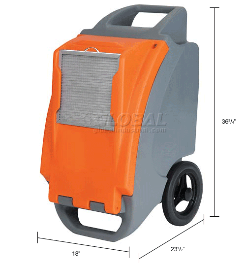 Fantech® Dehumidifier Commercial Grade Refrigeration, 18"W x 23-1/2"D x