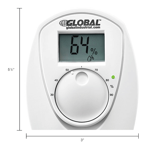 Plug In Humidifier Control 120V, 15A, Analog 30-90% Relative Humidity