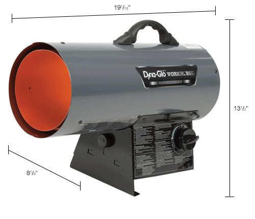 Dyna-Glo™ Workhorse Propane Forced Air Heater, 60000 BTU