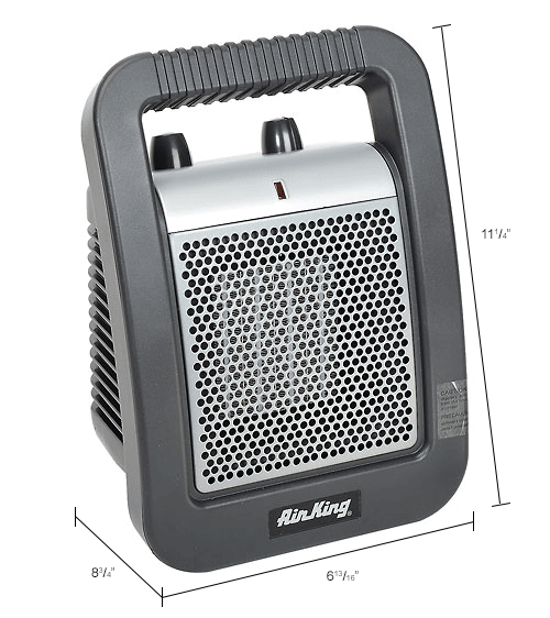 Heaters Portable Electric Air King ProCeramic Space Heater 8945