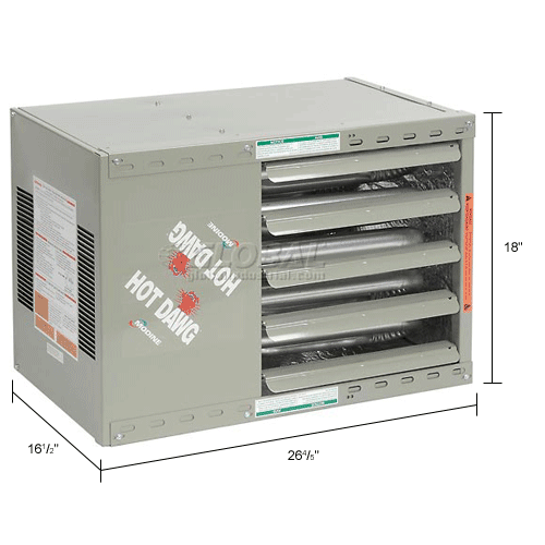 Modine Hot Dawg® Natural Gas Fired Unit Heater Low Profile 75000 BTU