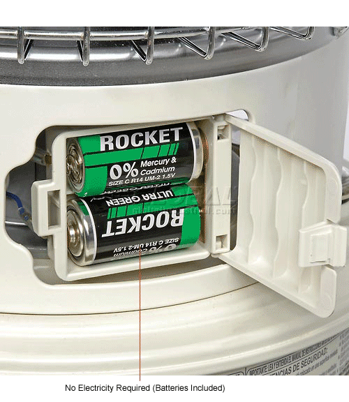 DynaGlo™ Indoor Convection Kerosene Heater, 10500 BTU