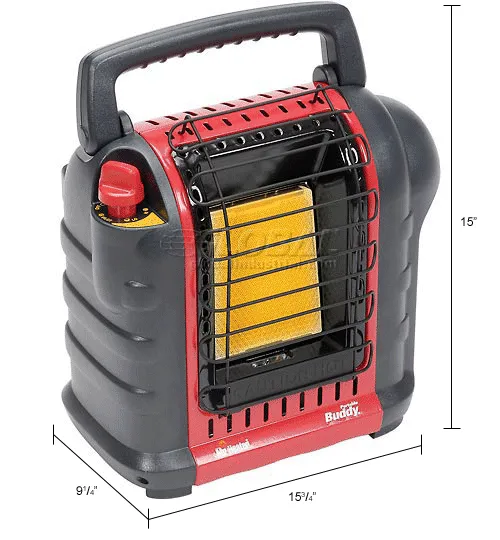 Mr. Heater 9000 BTU/hr Outdoor LP Heater, 225 Sq. Ft. (Mfg#F232050 For MA/Canada - Foto 9
