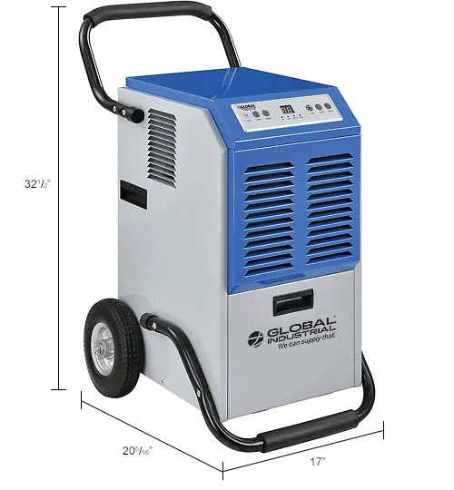 Global Industrial™ Commercial Dehumidifier w/ Humidistat