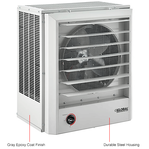 Global Industrial® Unit Heater, Horizontal or Vertical Downflow, 20KW