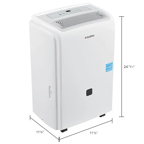 Global Industrial Portable Dehumidifier w Pump WiFi Energy