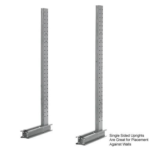 Ganta　Wall サンドバーラック Mサイズ Global Industrial™ Single Sided Cantilever Rack Starter, 48