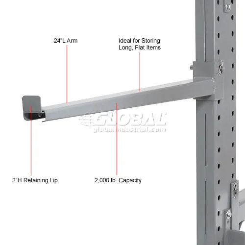 Global Industrial™ Reel Rack Starter Unit 48W x 24D x 96H