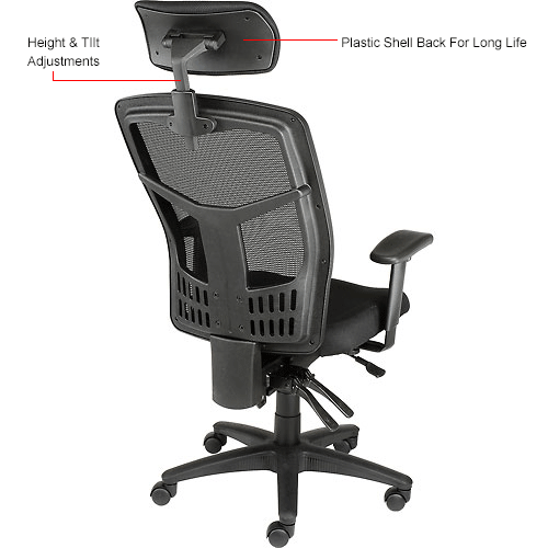 attachable office chair headrest