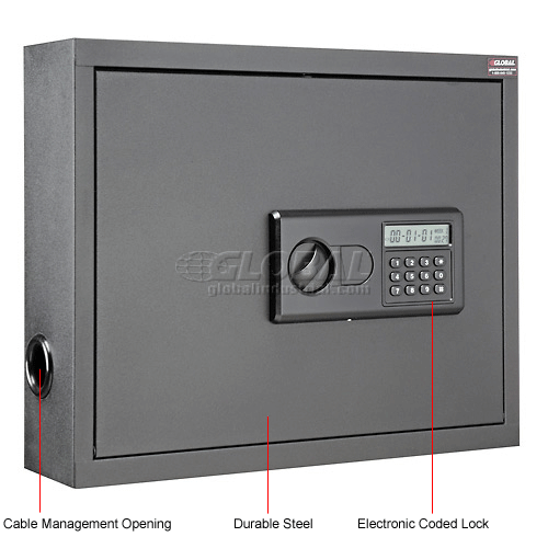 Wall Mounted Laptop Security Cabinet