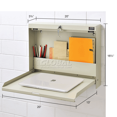 wall mounted writing desk