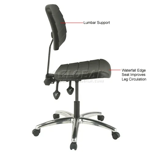 Office chair cheap for leg circulation