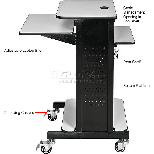 Audio Visual Carts Overhead Projector Carts Global Industrial